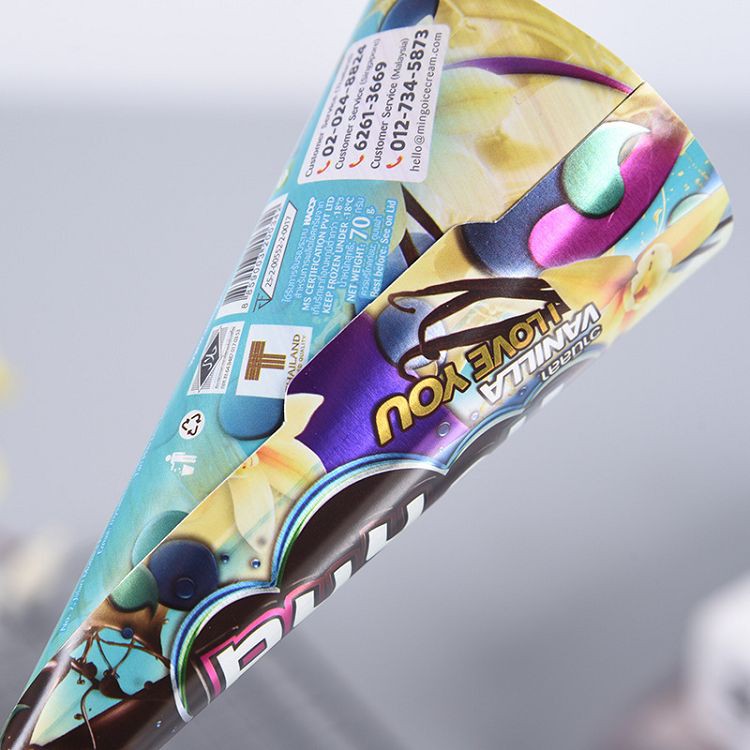 custom printed ice cream cone sleeves(001)
