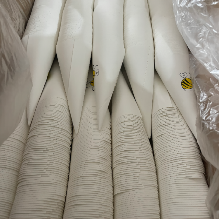 paper waffle cone jackets