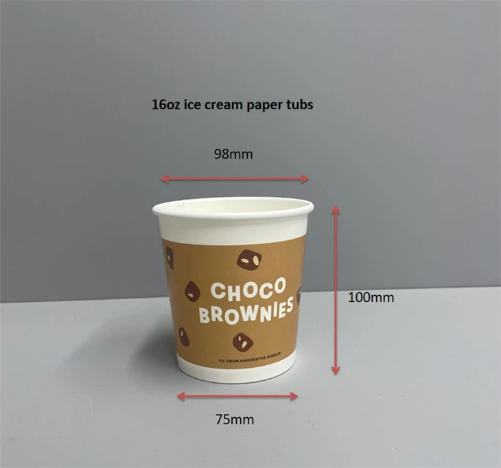 16oz ice cream tub